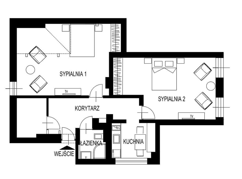 Dk Apartament Stare Miasto Apartment Olsztyn  Exterior photo
